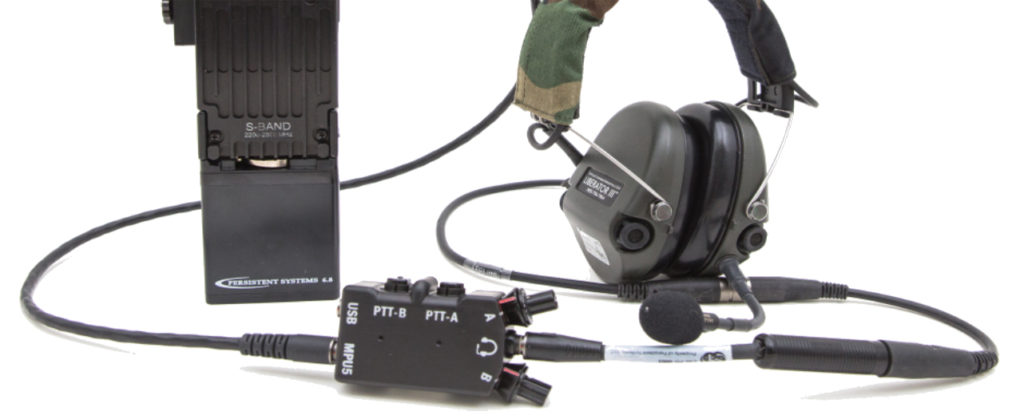 Dual PTT for MPU5 MANET radio